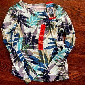 Hang 10 Womens Rash Guard Long Sleeve, Medium, NWT